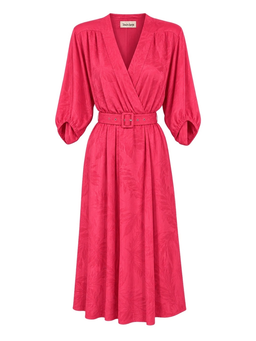 Vintage Diane von Furstenberg Belted Midi Dress
